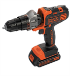 Black + Decker MATRIX 20-Volt 3/8 in Brushed Cordles Compact Drll Kit